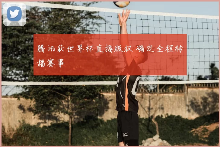 腾讯获世界杯直播版权 确定全程转播赛事