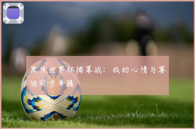 聚焦世界杯揭幕战:我的心情与赛场同步沸腾