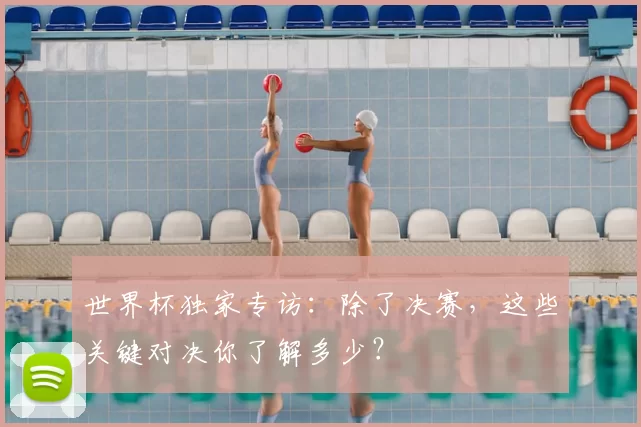 世界杯独家专访:除了决赛,这些关键对决你了解多少?