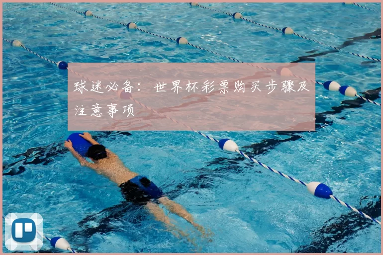 球迷必备:世界杯彩票购买步骤及注意事项