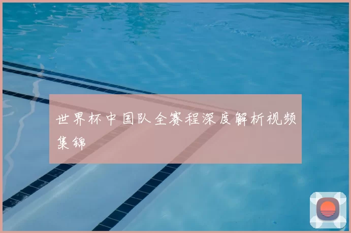 世界杯中国队全赛程深度解析视频集锦